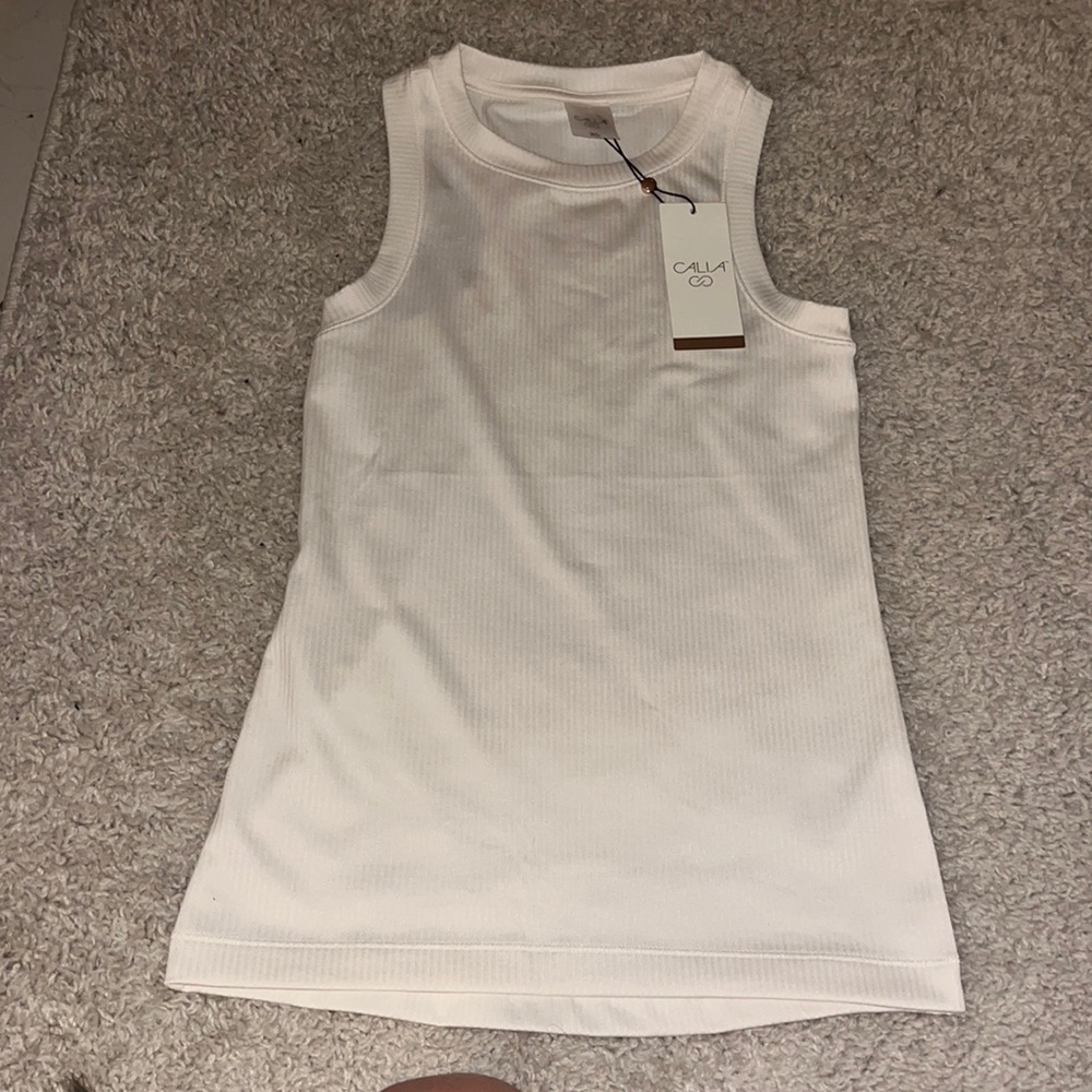 calia rib tank top